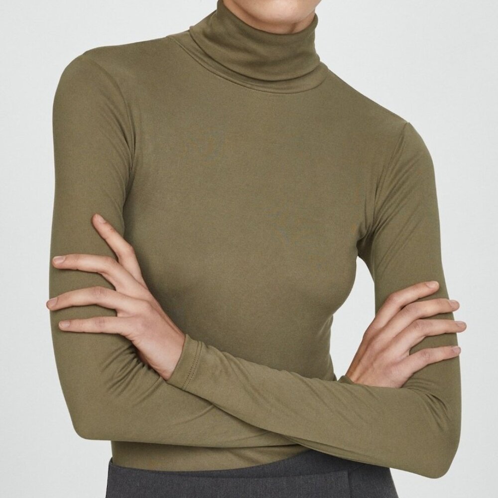 Modal Turtleneck T-shirt